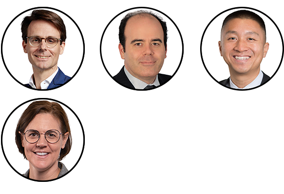 Benjamin Houssard, Kameron Kordestani, Alex Liu, and Mieke Van Oostende